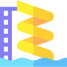 Water slide icon