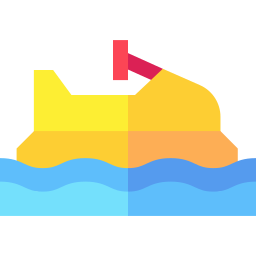 Bumper boats icon