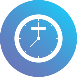 Wall clock icon