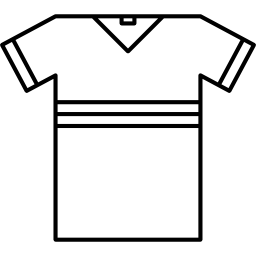 sportliches t-shirt icon