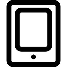 tablet-umriss icon