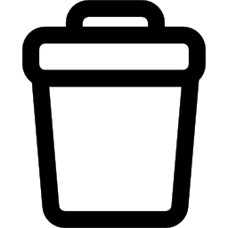 kaffee bedeckte glaskontur icon