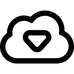 internet download cloud gliederung icon