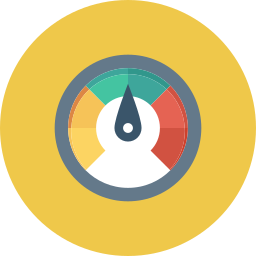 snelheidsmeter icoon