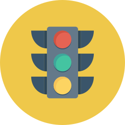 Traffic light icon