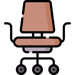 Office chair icon