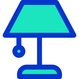 Desk lamp icon