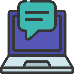 Online chat icon