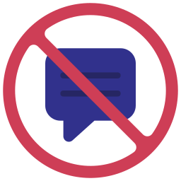 No message icon