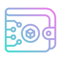 portefeuille numérique Icône