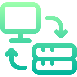 Data exchange icon