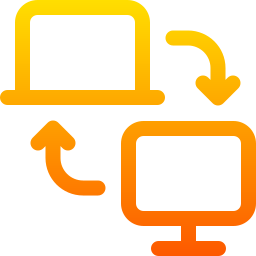 Data transfer icon