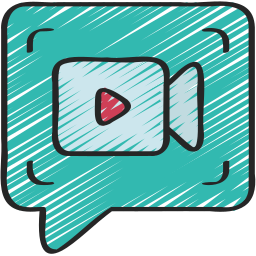 Video message icon