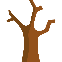 Dry tree icon