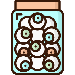 Eye jar icon