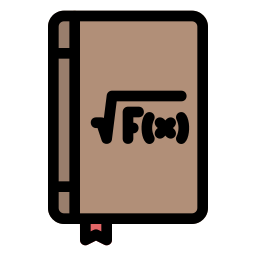 livro de matemática Ícone