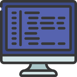 Coding language icon