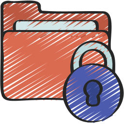 Secure folder icon