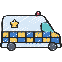 Police van icon