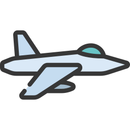 Fighter plane icon