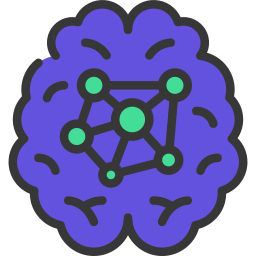 réseau neuronal Icône