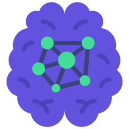 réseau neuronal Icône