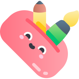 Pencil case icon