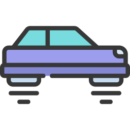 Flying car icon