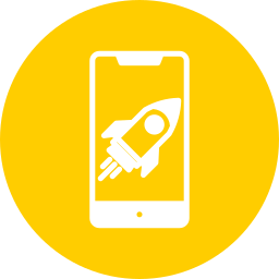 Rocket launch icon