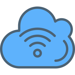 Cloud computing icon