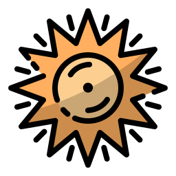 Sun icon