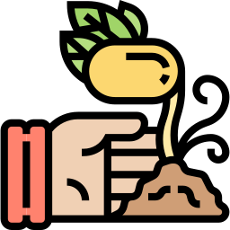 Growing plant icon