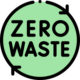 Zero waste icon