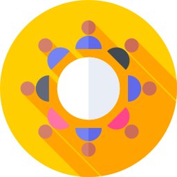 Round table icon