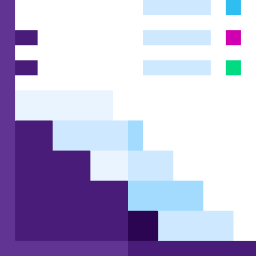 gantt-diagram icoon