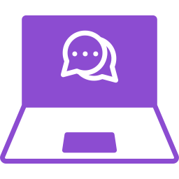 Chat bubble icon