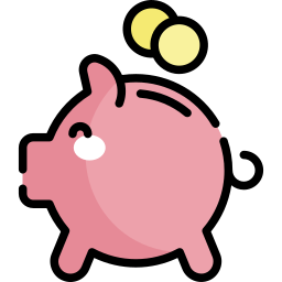 Piggy bank icon