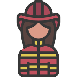 feuerwehrfrau icon