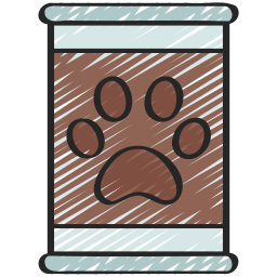 Pet food icon