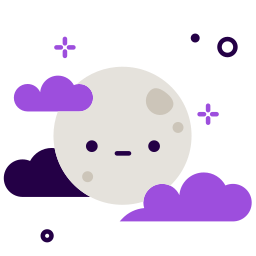 Full moon icon