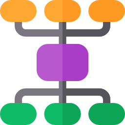 struktura hierarchiczna ikona