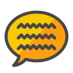 Chat balloon icon