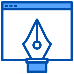 Digital art icon