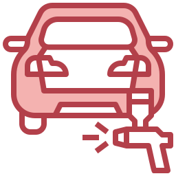 Car painting icon