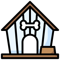 Dog house icon