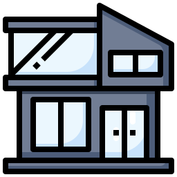 Modern house icon