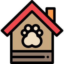 casa per animali domestici icona