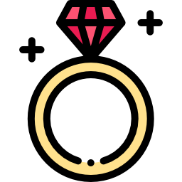 Engagement ring icon