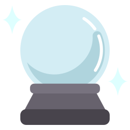 Magic ball icon