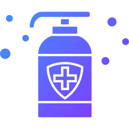 Hand sanitizer icon